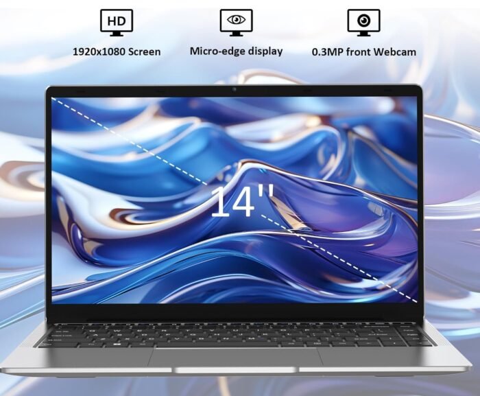 Molegar 14" FHD, Intel Quad Core J4125 a 2.7GHz, 8 RAM, 512 GB SSD - Imagen 2