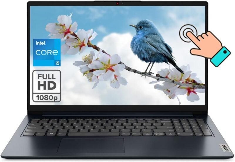Lenovo Ideapad, 15.6" FHD, Intel Core i5-1235U, 8GB RAM, 512GB SSD