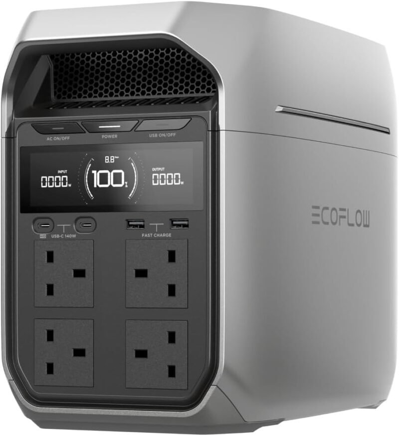 EF ECOFLOW Central eléctrica portátil DELTA 3 Plus